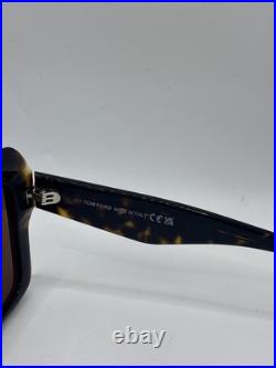 Tom Ford ESME FT1157 Dark Havana/Brown (52J) Sunglasses Brand New With Case