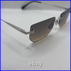 Tom Ford ETHAN-02 FT1355 16B Shiny Palladium/ Gradient Smoke Sunglasses