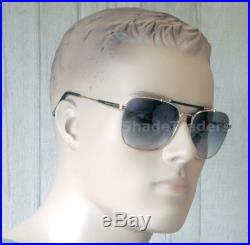 Tom Ford Edward Aviator Sunglasses Polished Rose Gold Blue Gradient 0377 28w 60