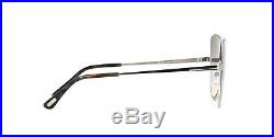 Tom Ford Elise-02 Sunglasses FT0569 16W Cat Eye Shiny Palladium/Blue Gradient 65