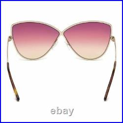 Tom Ford Elise Cat Eye Gradient Sunglasses Women FT0569 28T 
