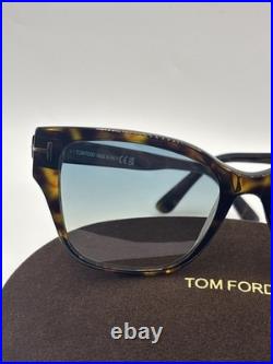 Tom Ford Elsa FT1108 52P Dark Havana Gradient Green 55 mm Women's Sunglasses