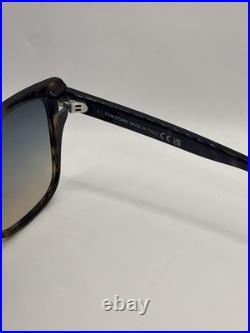 Tom Ford Elsa FT1108 52P Dark Havana Gradient Green 55 mm Women's Sunglasses