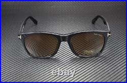 Tom Ford Eric-02 FT0595 01J Shiny Black Roviex 55 mm Men's Sunglasses