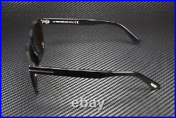 Tom Ford Eric-02 FT0595 01J Shiny Black Roviex 55 mm Men's Sunglasses