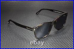 Tom Ford Eric-02 FT0595 52D Havana Palladium Blue Polarized 55 Men's Sunglasses