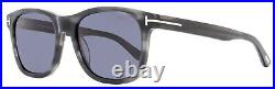 Tom Ford Eric-02 Sunglasses TF595 20A Gray Horn 55mm FT0595