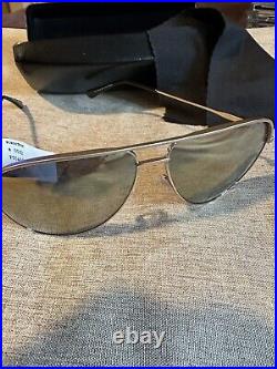 Tom Ford Erin Gold / Gold Mirror Sunglasses TF466 29C