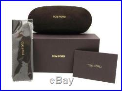 Tom Ford Erin Polarized Aviator Sunglasses Matte Palladium Smoke Grey 0466 17d