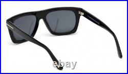 Tom Ford Ernesto TF0592 01A Glossy Black Sunglasses Sonnebrille Unisex