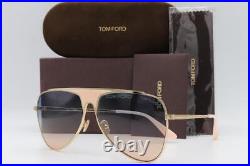 Tom Ford Ethan TF935 935 Sunglasses Gold Peach 28W Authentic 60mm