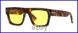 Tom Ford FAUSTO FT 0711 Havana/Brown (56E) Sunglasses