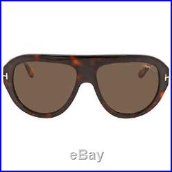 Tom Ford FELIX Brown Pilot Men's Sunglasses FT0589-56E FT0589-56E