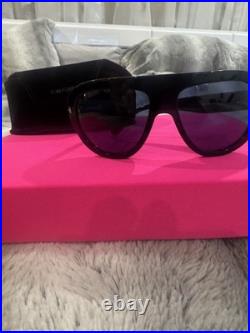 Tom Ford FELIX Dark Havana / Black Sunglasses TF589 56E FELIX-02 59mm
