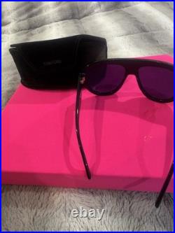 Tom Ford FELIX Dark Havana / Black Sunglasses TF589 56E FELIX-02 59mm