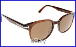 Tom Ford FRANK FT 0399 48B Shiny Dark Brown Sunglasses Sonnenbrille 59mm