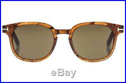 Tom Ford FRANK FT 0399 48B Shiny Dark Brown Sunglasses Sonnenbrille 59mm