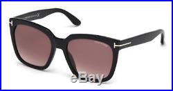 Tom Ford FT 0502 FT0502 Amarra shiny blk gradient bordeaux 01T Sunglasses