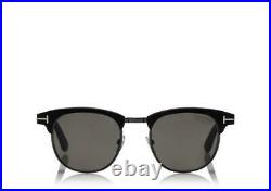 Tom Ford FT 0623 02D Matte Black/ Grey Polarized Lens Sunglasses 51mm New