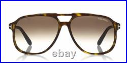Tom Ford FT 0753 Raoul 52K Dark Havana/Brown Gradient Men's Sunglasses