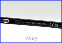 Tom Ford FT 0832 -N 01A Fletcher Sunglasses Black with Blue Lenses