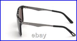 Tom Ford FT 0862 Garrett 01D Black Ruthenium/Polarized Smoke Men's Sunglasses