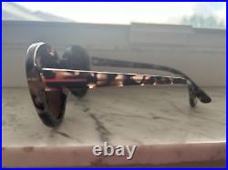 Tom Ford FT 1009 Lily-02 55Y Shiny Pink Havana/Bordeaux Women's Sunglasses