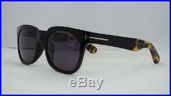 Tom Ford FT 408 D 05A Black Sonnenbrille Sunglasses Grey Lenses Size 54