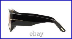 Tom Ford FT Bronson 1044/S 01E Shiny Black Yellow Lens Sunglasses Authentic New Tom Ford FT Bronson 1044/S 01E Shiny Black Yellow Lens Sunglasses Authentic New