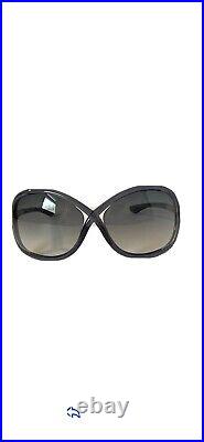 Tom Ford FT0009 Whitney Shiny Dark Grey Womens Sunglasses