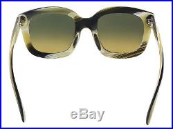Tom Ford FT0279/S 62F Christophe Olive Horn Square Sunglasses