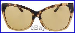 Tom Ford FT0295/S 53J Carli Tortoise Gradient Square Sunglasses