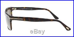 Tom Ford FT0337/S 56J Hugh Medium Havana Rectangle Sunglasses