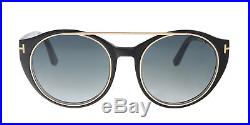 Tom Ford FT0383/S 01W Joan Black Aviator Sunglasses