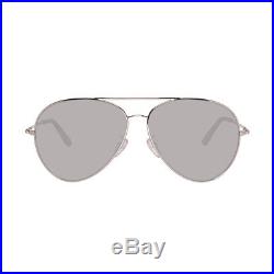 Tom Ford FT0417-D 16C 62 Mens Aviator Grey Mirrored Sunglasses