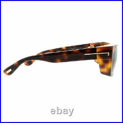 Tom Ford FT0440 53J Havana Rectangular 100% UV Brown Lens Sunglasses