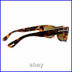 Tom Ford FT0440 53J Havana Rectangular 100% UV Brown Lens Sunglasses