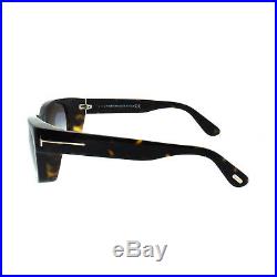 Tom Ford FT0441 52K Dark Havana Men's Full Rim Rectangle Sunglasses