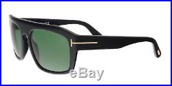 Tom Ford FT0470/S 01N CONRAD Black Square Sunglasses