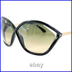 Tom Ford FT0529 Bella Womens Plastic Sunglass 01B Shiny Black 71-05 Infinity