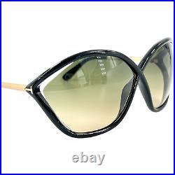 Tom Ford FT0529 Bella Womens Plastic Sunglass 01B Shiny Black 71-05 Infinity