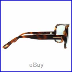 Tom Ford FT0559 56A Havana Aviator 100% UV Light Gray Lens Sunglasses