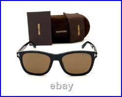 Tom Ford FT0595 01J Black / Brown 52mm Sunglasses Tom Ford FT0595 01J Black / Brown 52mm Sunglasses