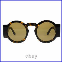 Tom Ford FT0603 52J Dark Havana Round 100% UV Brown Lens Sunglasses