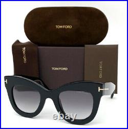 Tom Ford FT0612 01B Black / Gray 47mm Sunglasses TF0612