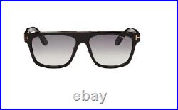 Tom Ford FT0628 Cecilio-02 01B Shiny Black/Gradient Smoke Men's Sunglasses