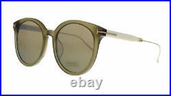 Tom Ford FT0642-K 95G Green Round Sunglasses