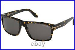 Tom Ford FT0678 52A Havana Rectangle August Sunglasses