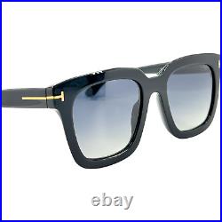 Tom Ford FT0690 SARI Womens Plastic Sunglass 01D Shiny Black 52-20 Italy