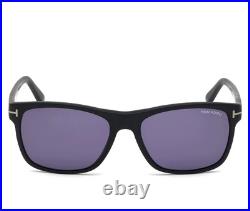 Tom Ford FT0698 Giulio Sunglasses Matte Black Blue Smoke Blue Smoke 59mm Tom Ford FT0698 Giulio Sunglasses Matte Black Blue Smoke Blue Smoke 59mm